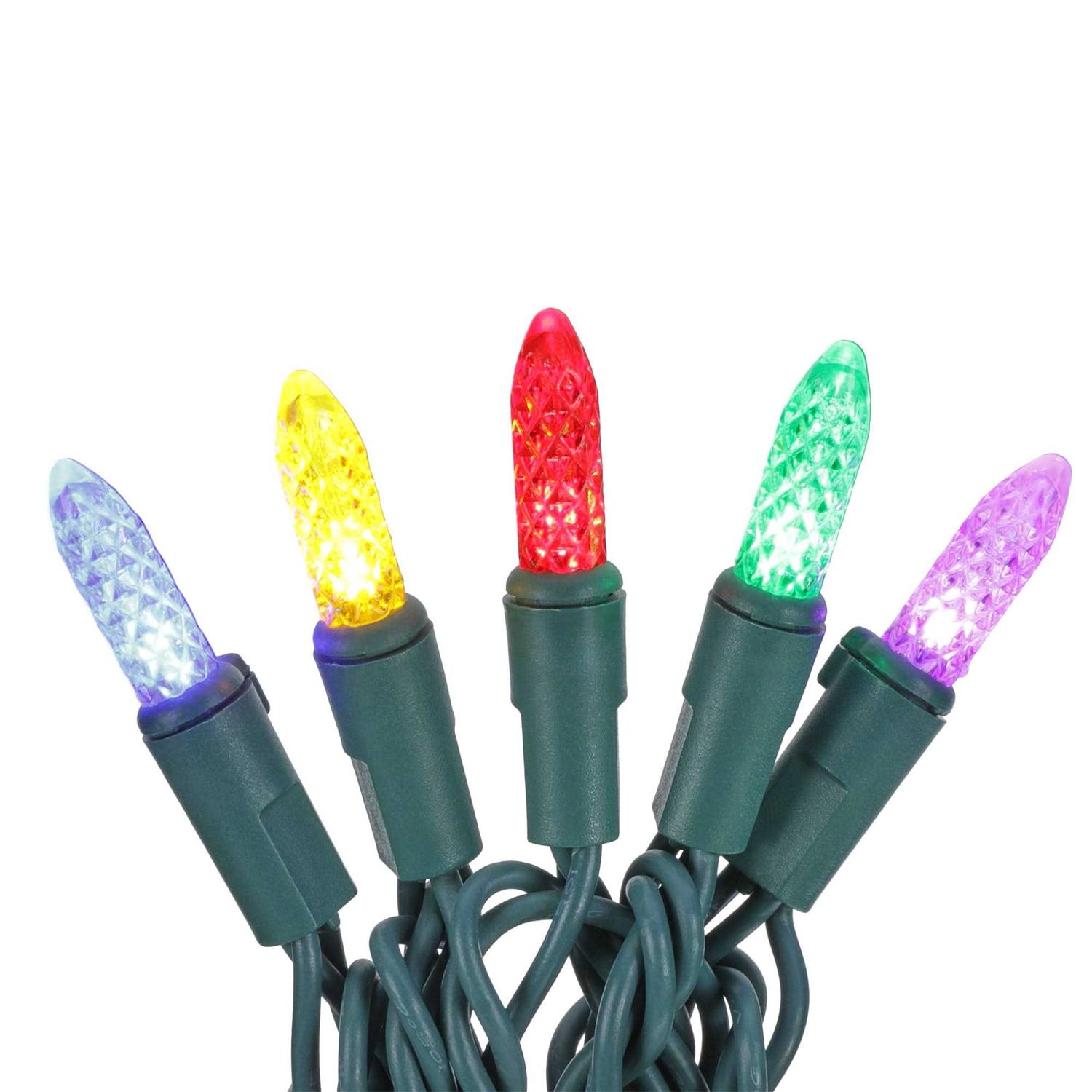 GE Energy Smart 150-Count 49.6-ft LED Plug-In Christmas String Lights - Image 3