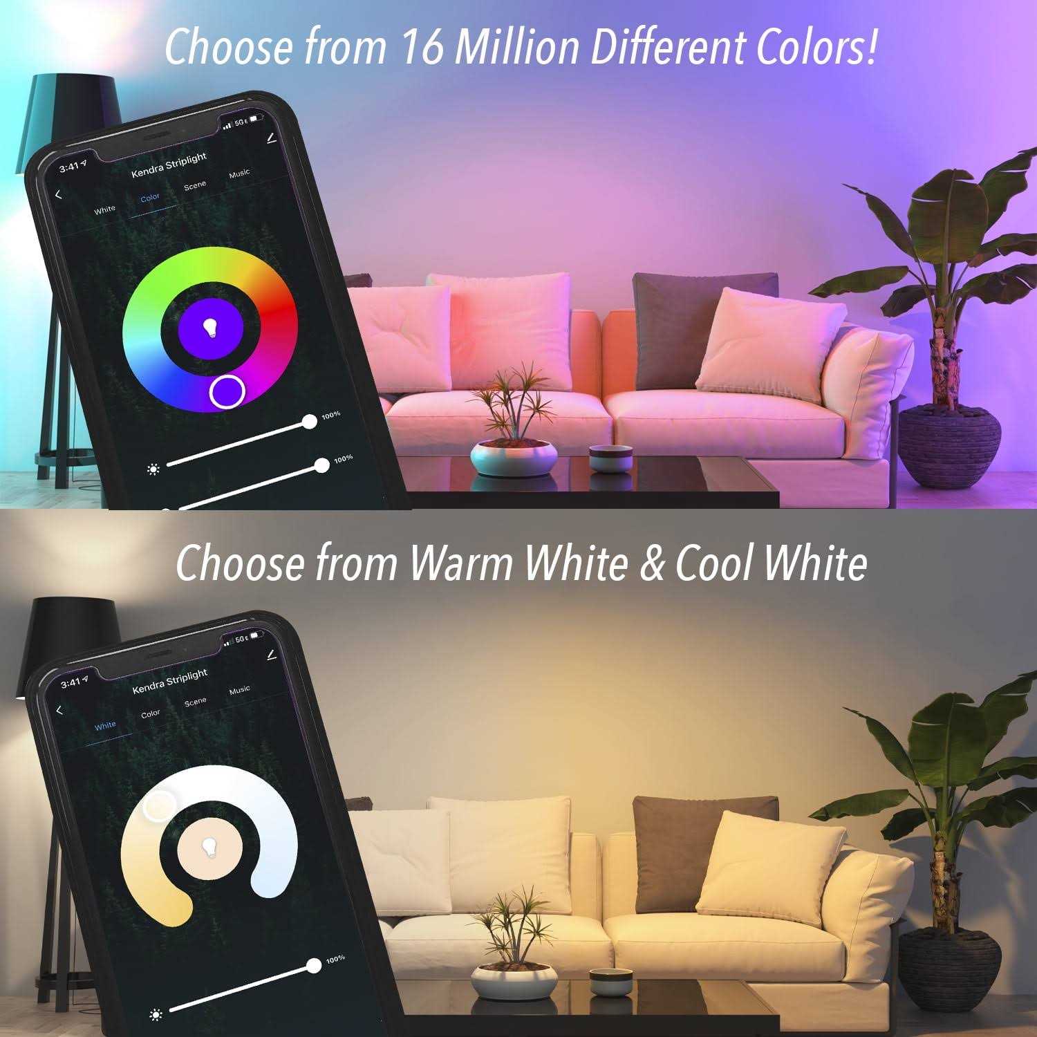 IBRIGHT Smart Lightstrip Outdoor 16ft - Image 3