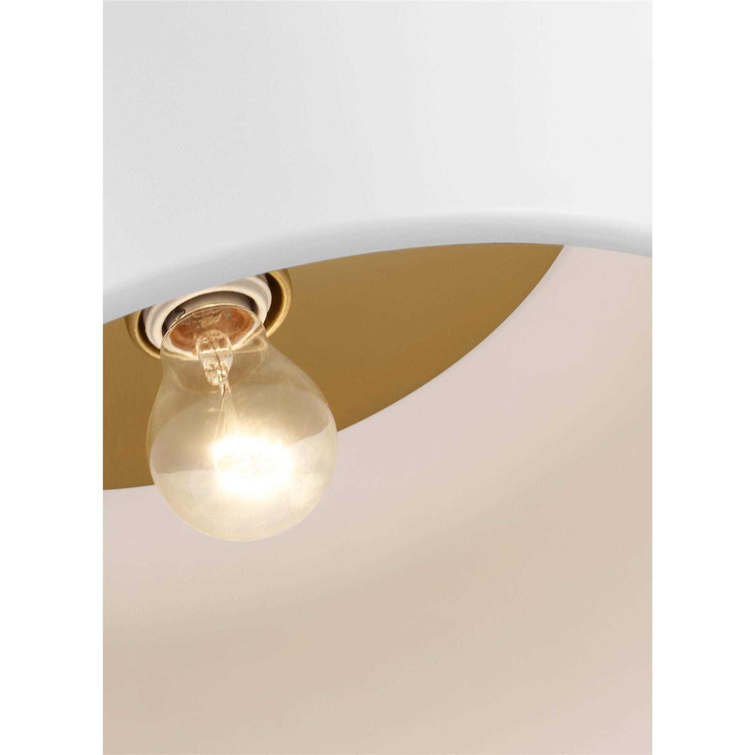 Visual Comfort Studio Malone One Light Flush Mount - Image 4