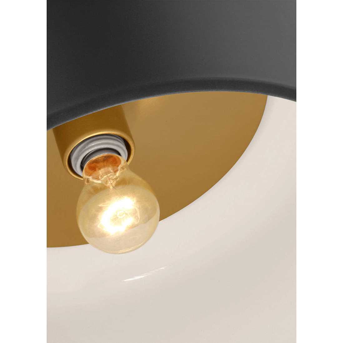 Visual Comfort Studio Malone One Light Flush Mount - Image 4