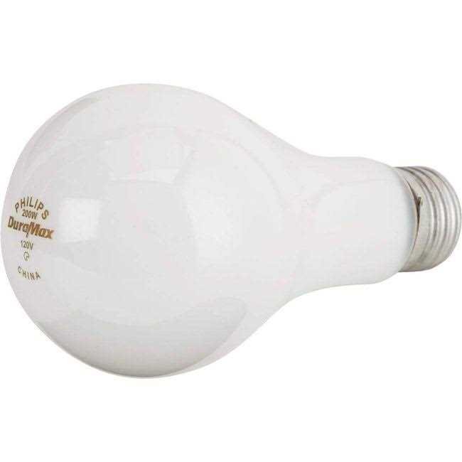 GE Incandescent Soft White Light Bulb, 200 W - Image 4