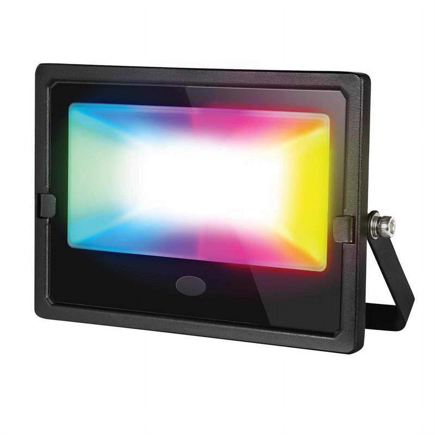 Feit Electric Color Caster Black Plug In/Remote 30 W LED Floodlight 3009605 - Image 3