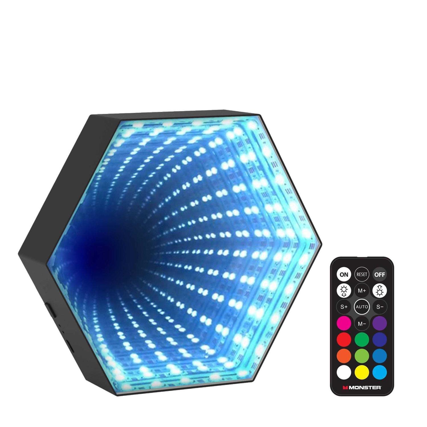 Monster Sound Reactive 3D Mirror LED Light - Image 5