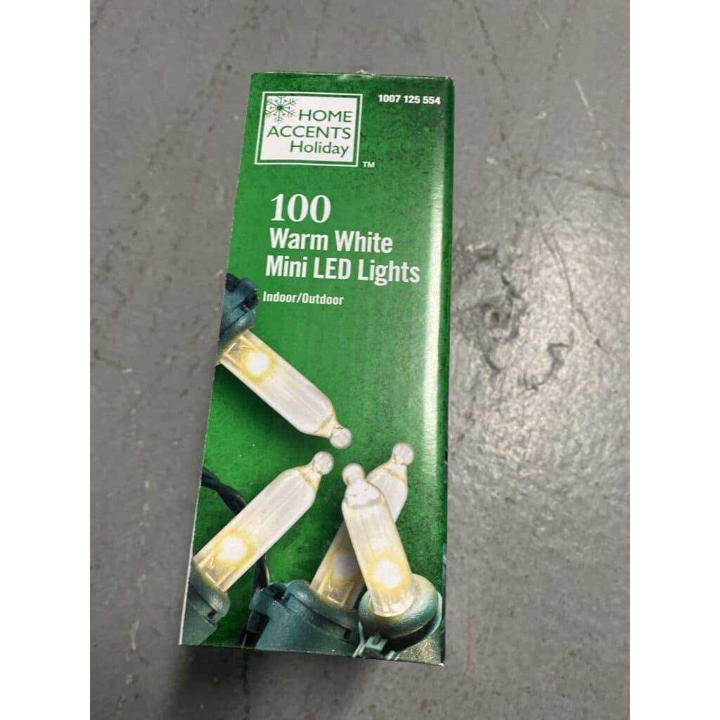 Home Accents 100 Warm White Mini LED Lights - Image 3