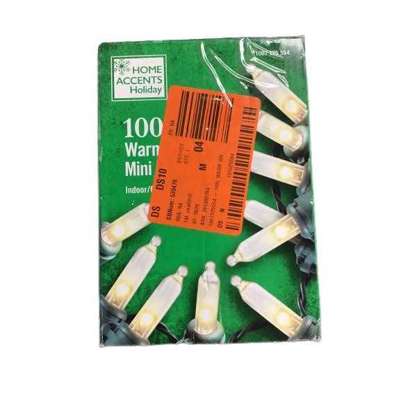 Home Accents 100 Warm White Mini LED Lights - Image 4