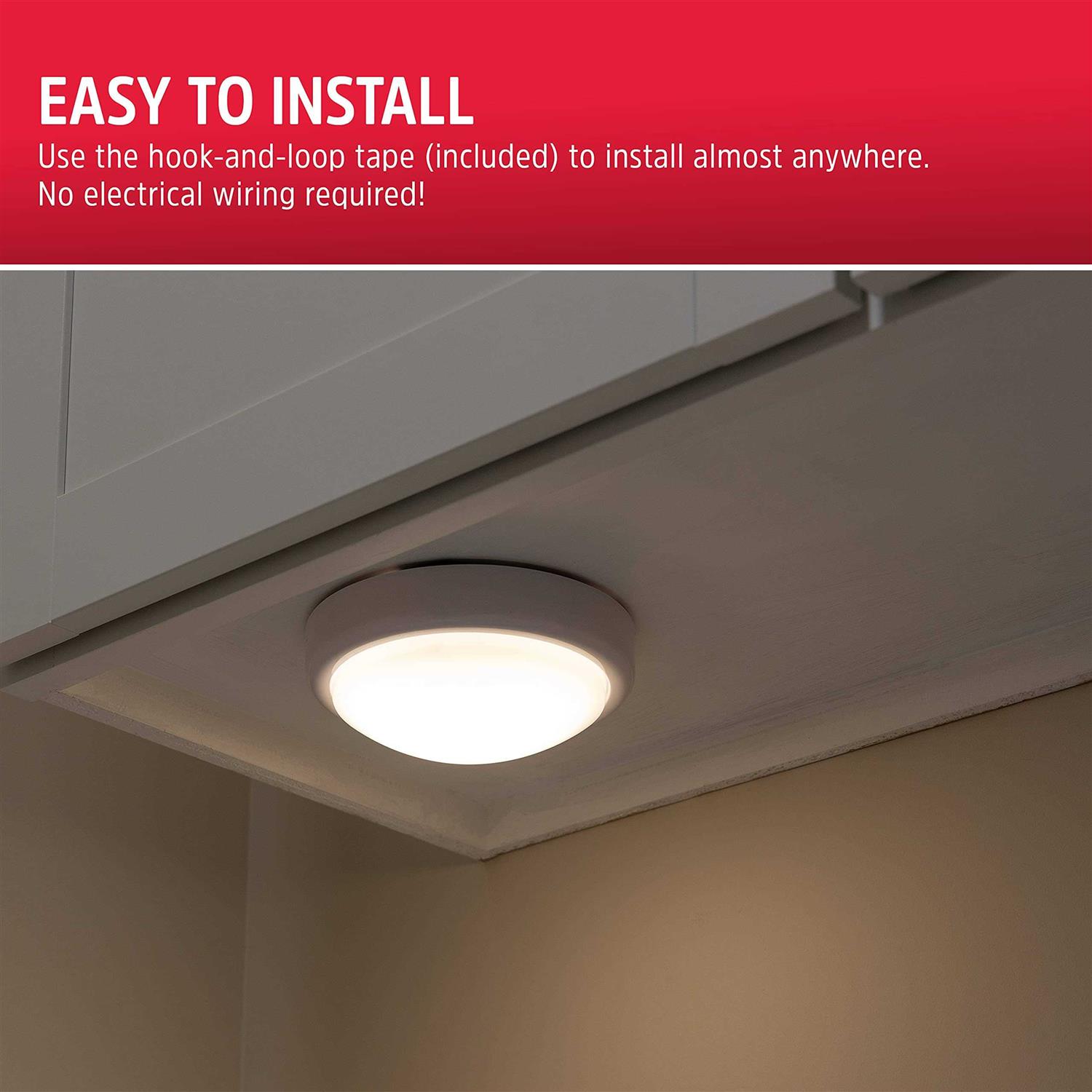 Energizer Battery Powered LED Tap Light - Image 5