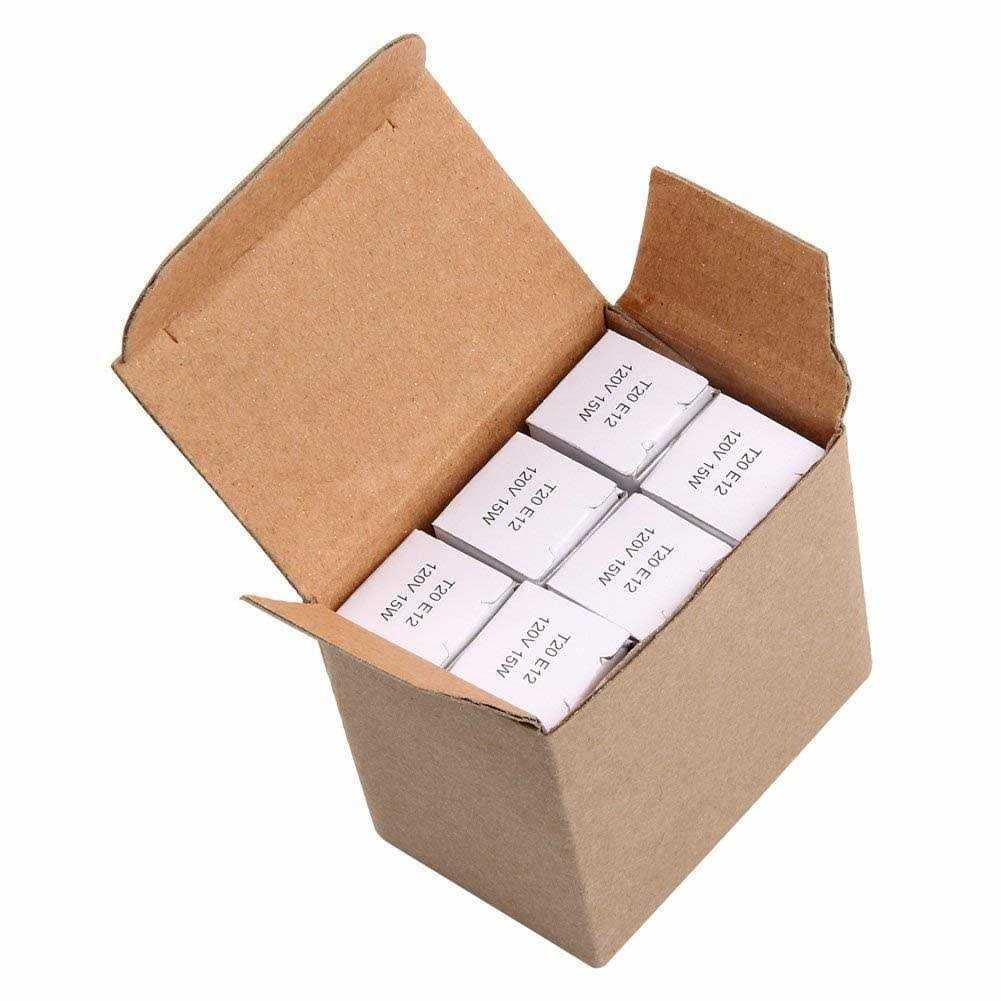 Parts Express 15watt Himalayan Salt Lamp Bulbs 6Pack-E12 Socket Incandescent Bulbs - Image 5