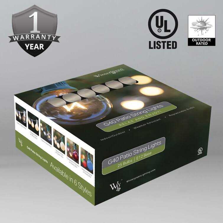 Globe String Light Wintergreen Lighting - Image 3