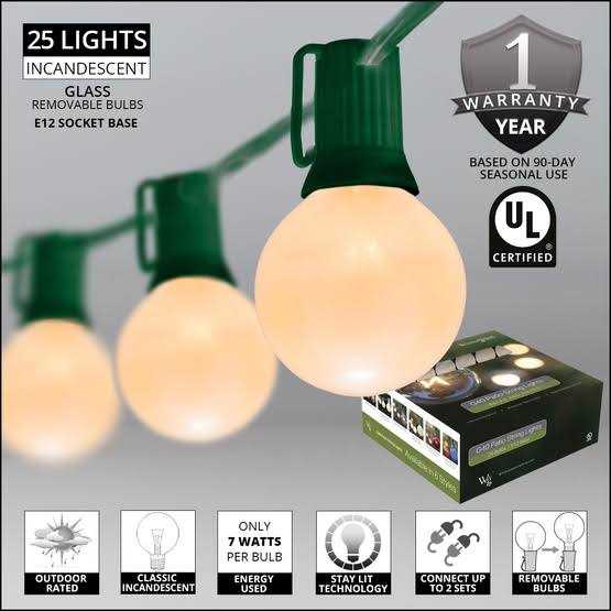 Globe String Light Wintergreen Lighting - Image 5