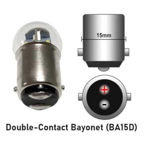 Aero-Lites.com #90 Miniature Bulb Led Replacement 12/14 Volt Ac/dc - Image 3