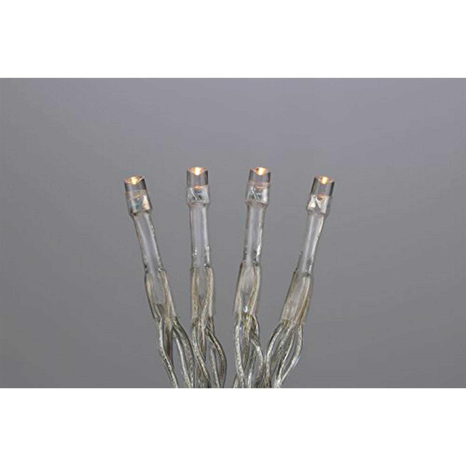 Novolink 34 ft. 100-Light LED Warm White Battery Operated Decorative String Light - Image 5