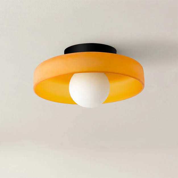 Lampsmodern Ceiling Light Simple Round Metal Flush Mount lamp For Kitchen - Image 2
