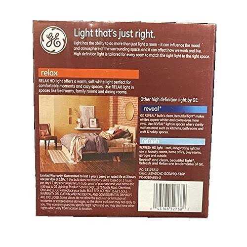 GE Relax LED Comfortable Soft White Light 40W Replacement Bulb - Image 4