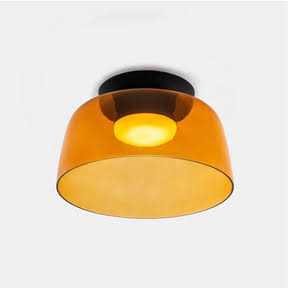 Homdiy Flush Mount Ceiling Light Glass Ceiling Lamp Interior Design - Image 2
