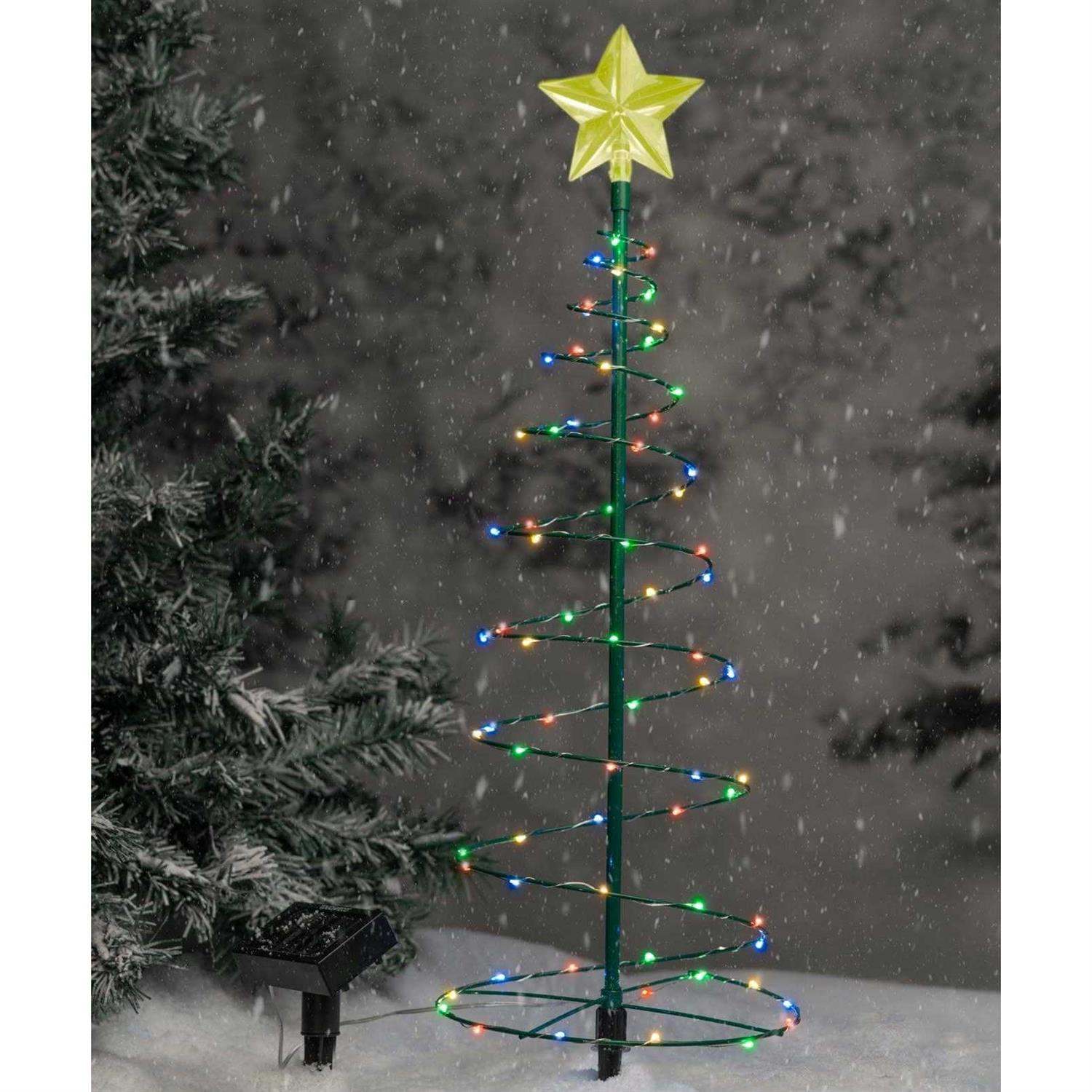 Touch Of ECO Solar LED Metal Christmas Tree Light Decoration - Image 3