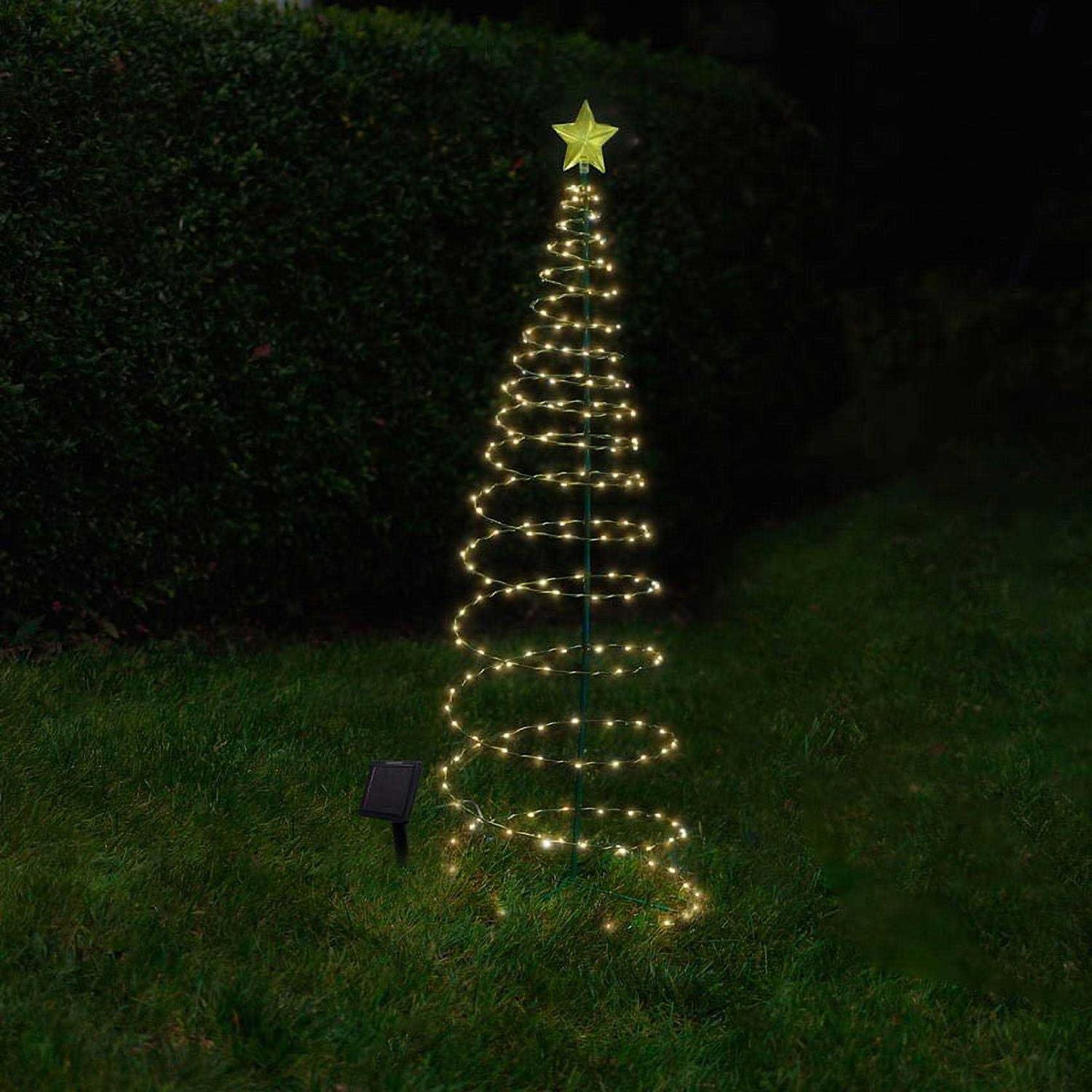 Touch Of ECO Solar LED Metal Christmas Tree Light Decoration - Image 5