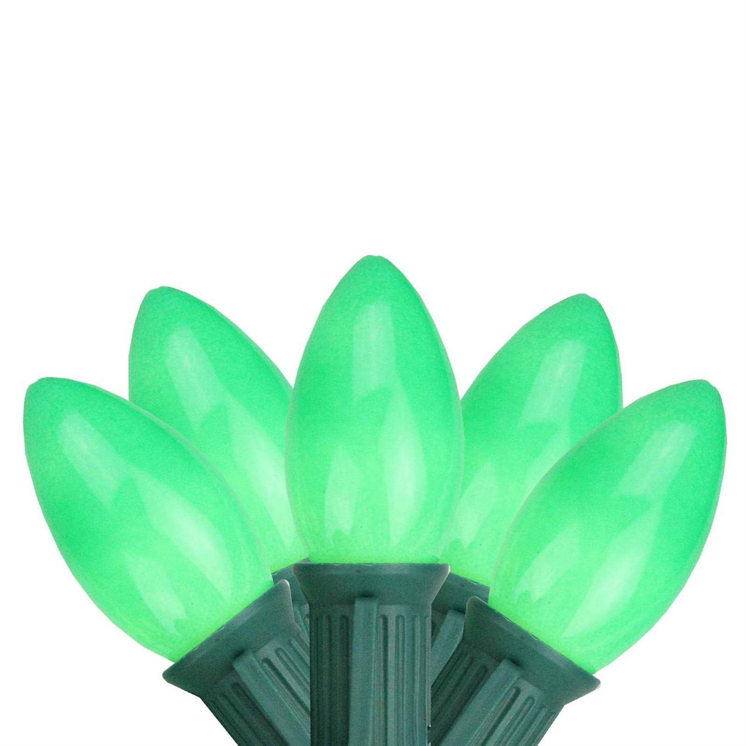 Northlight 25-Count Multi-Color Transparent C9 Christmas Light Set 24ft - Image 5