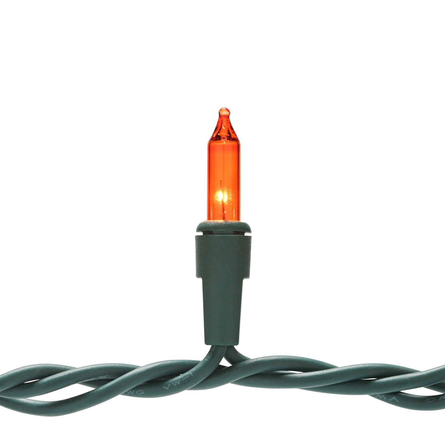 GE String-A-Long 100 Count Gold Incandescent Christmas String Lights - Image 2