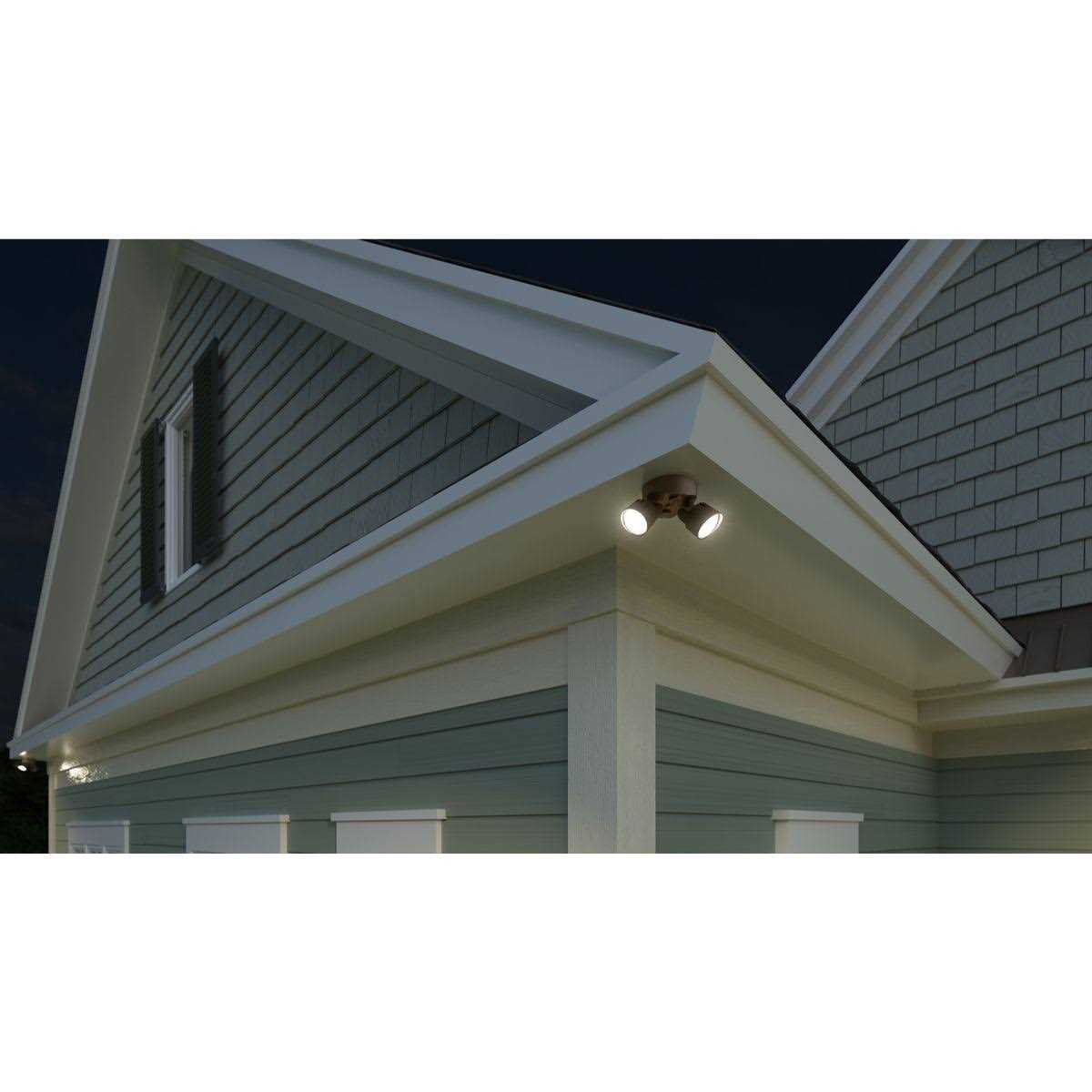 Lithonia Lighting HGX LED 2RH 40K 120 DDB Outdoor LED Security Flood Light HGX LED 2RH 40K 120 DDB M2 - Image 4