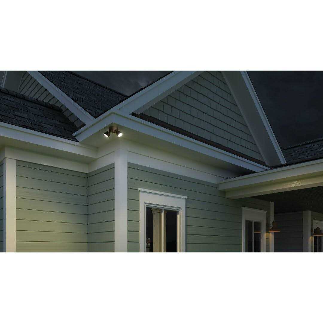 Lithonia Lighting HGX LED 2RH 40K 120 DDB Outdoor LED Security Flood Light HGX LED 2RH 40K 120 DDB M2 - Image 5