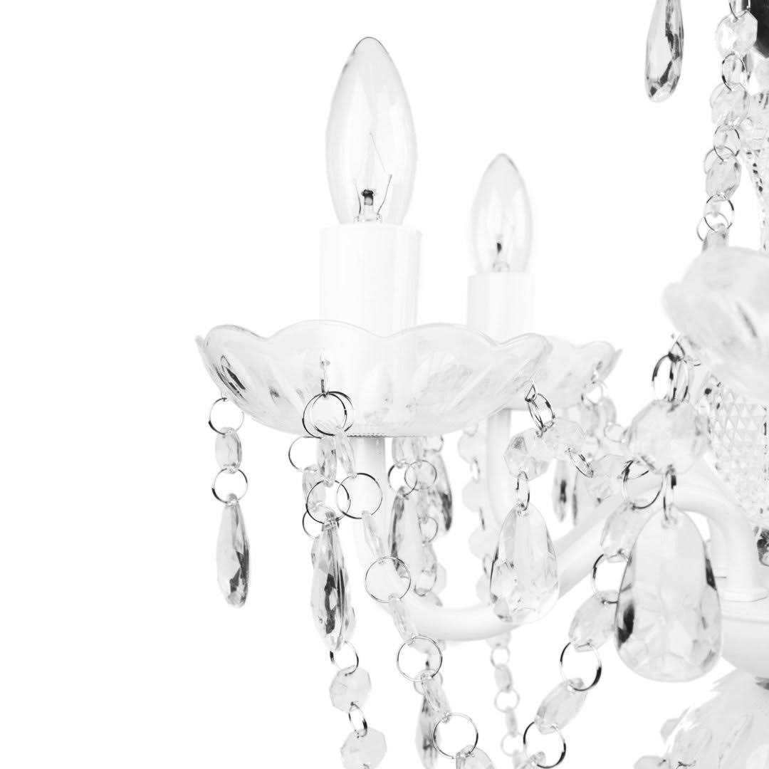 Harriet Bee Senoia 5-Light Crystal Chandelier - Image 5