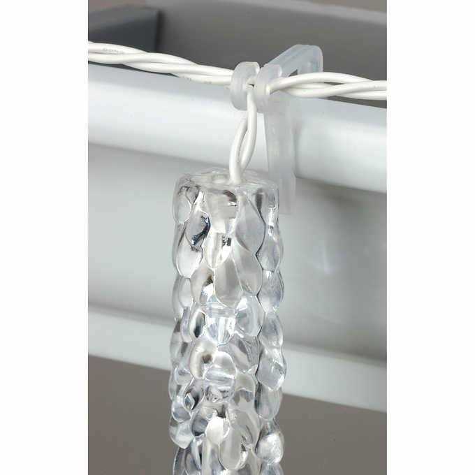 Ge 20-Count 100 Led Twinkling Ice Crystal Icicle Set - Image 3