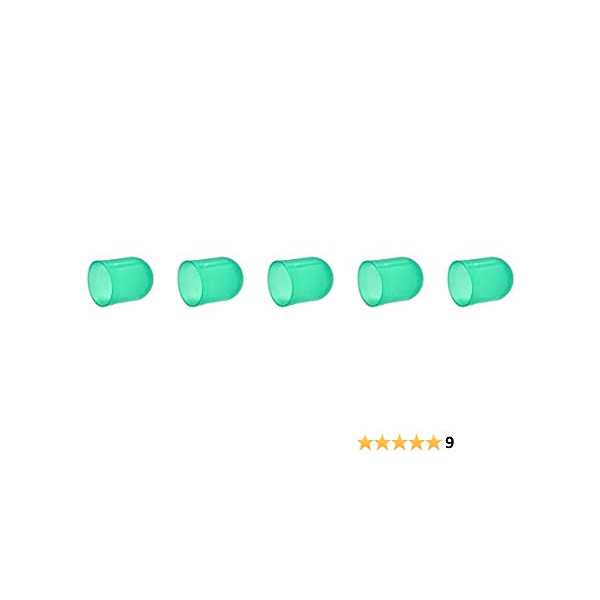 Green Bulb Cover Cap Boots 5-Pack - Image 2