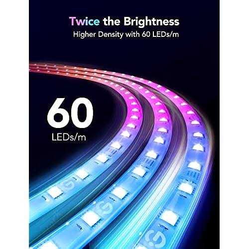 Govee M1 RGBIC LED Strip Lights with Matter, 16.4ft WiFi Lights Work with Apple Home, Alexa, Google Assistant and SmartThings - Image 3