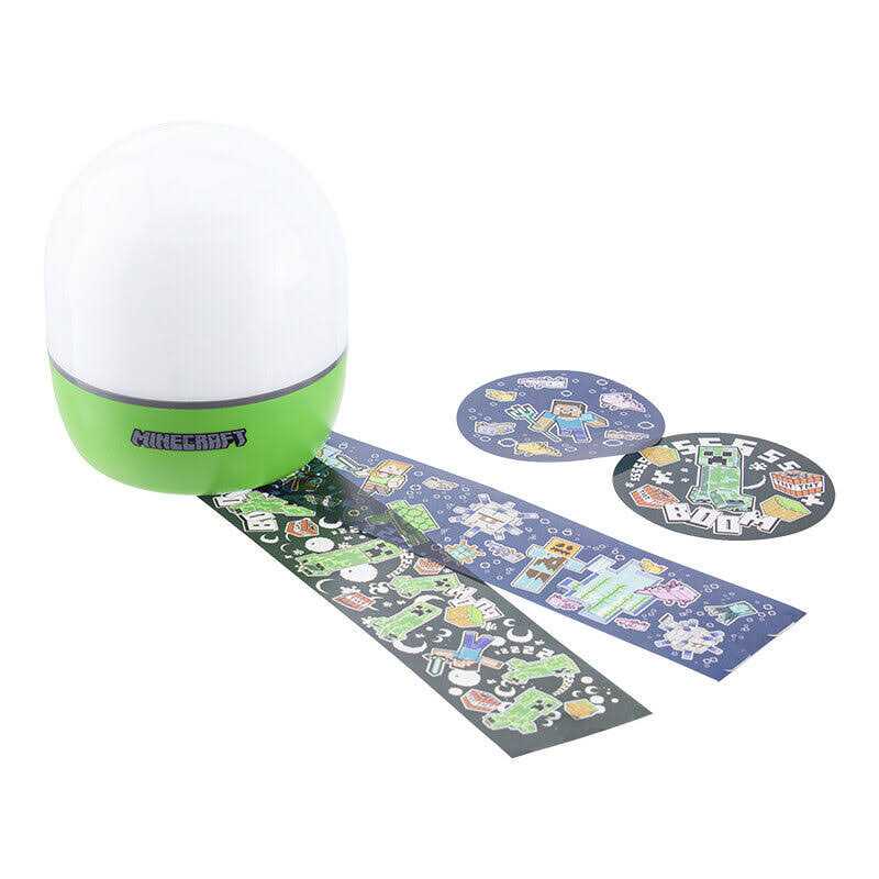 Minecraft Night Light Projector Changeable Scenes with Creeper, Steve & More - Image 4