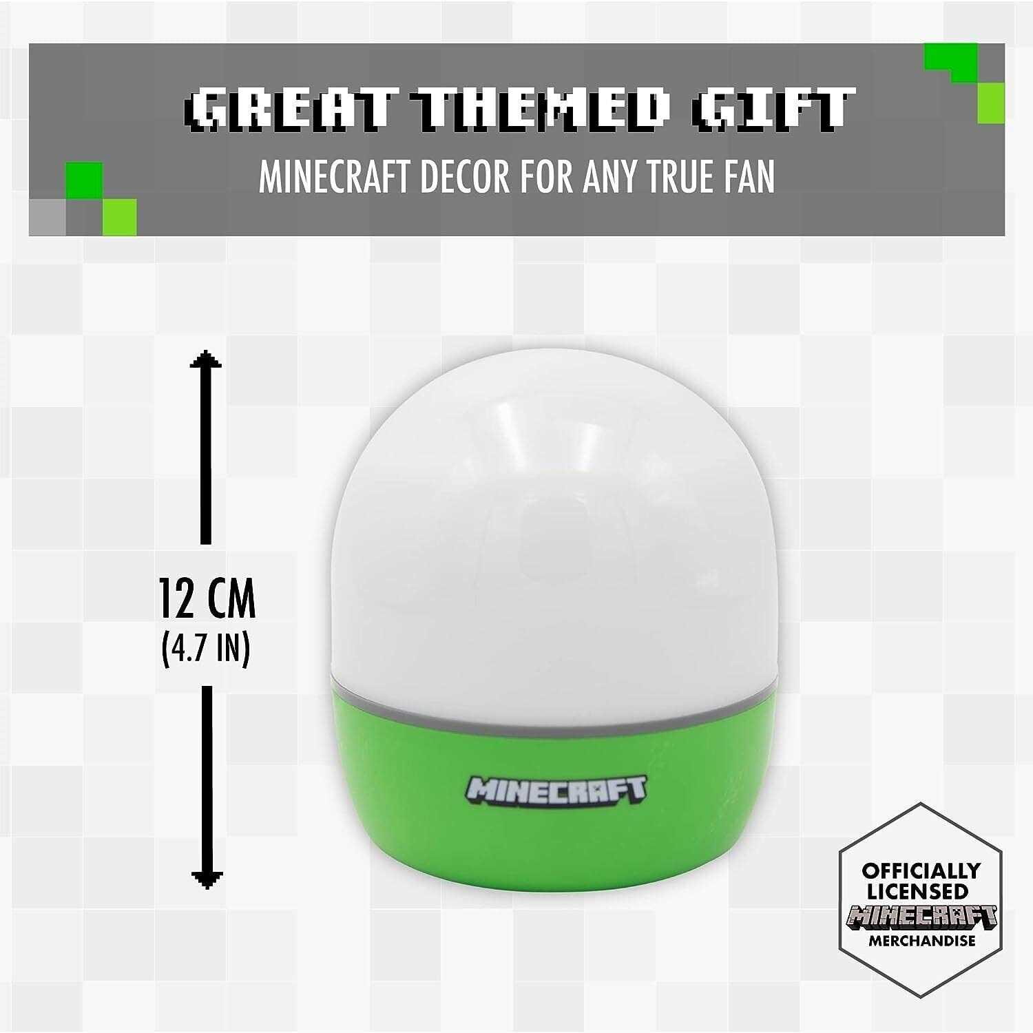 Minecraft Night Light Projector Changeable Scenes with Creeper, Steve & More - Image 5