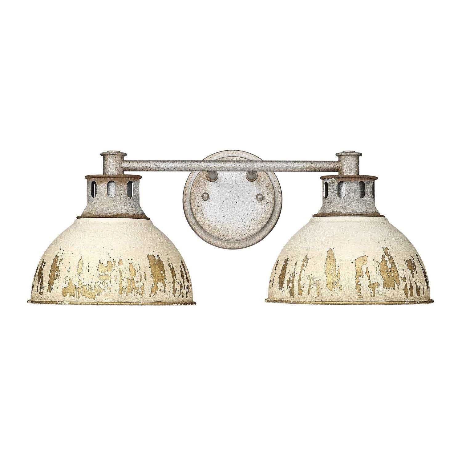 Golden Lighting Kinsley 2 Light Bath Vanity 0865-BA2 AGV - Image 5