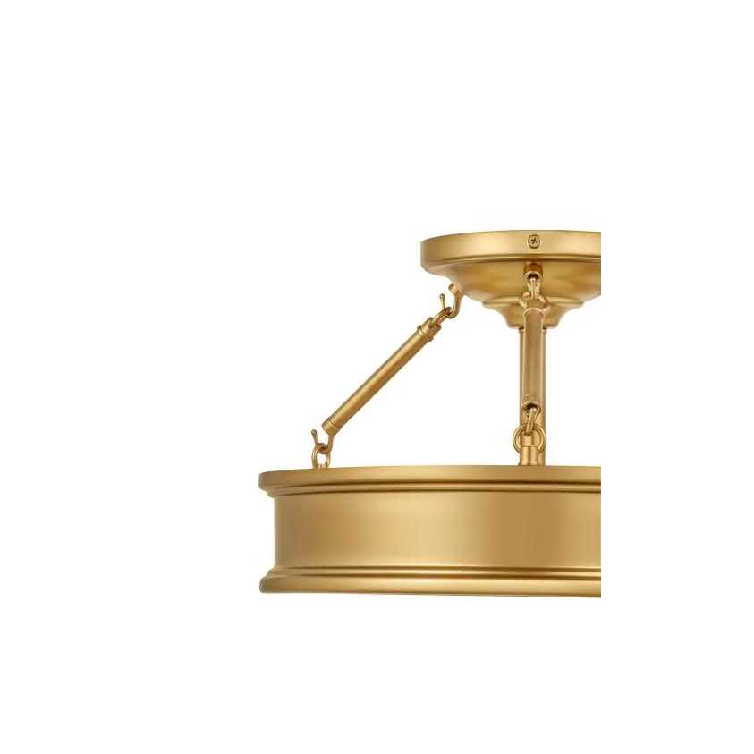 Home Decorators Collection Home Decorators Grafton 15 3-Light Semi-Flush Mount Ceiling Light - Image 2