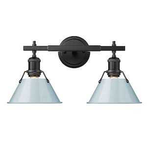 Golden Lighting Orwell 2 Light Bath Vanity 3306-BA2 - Image 4