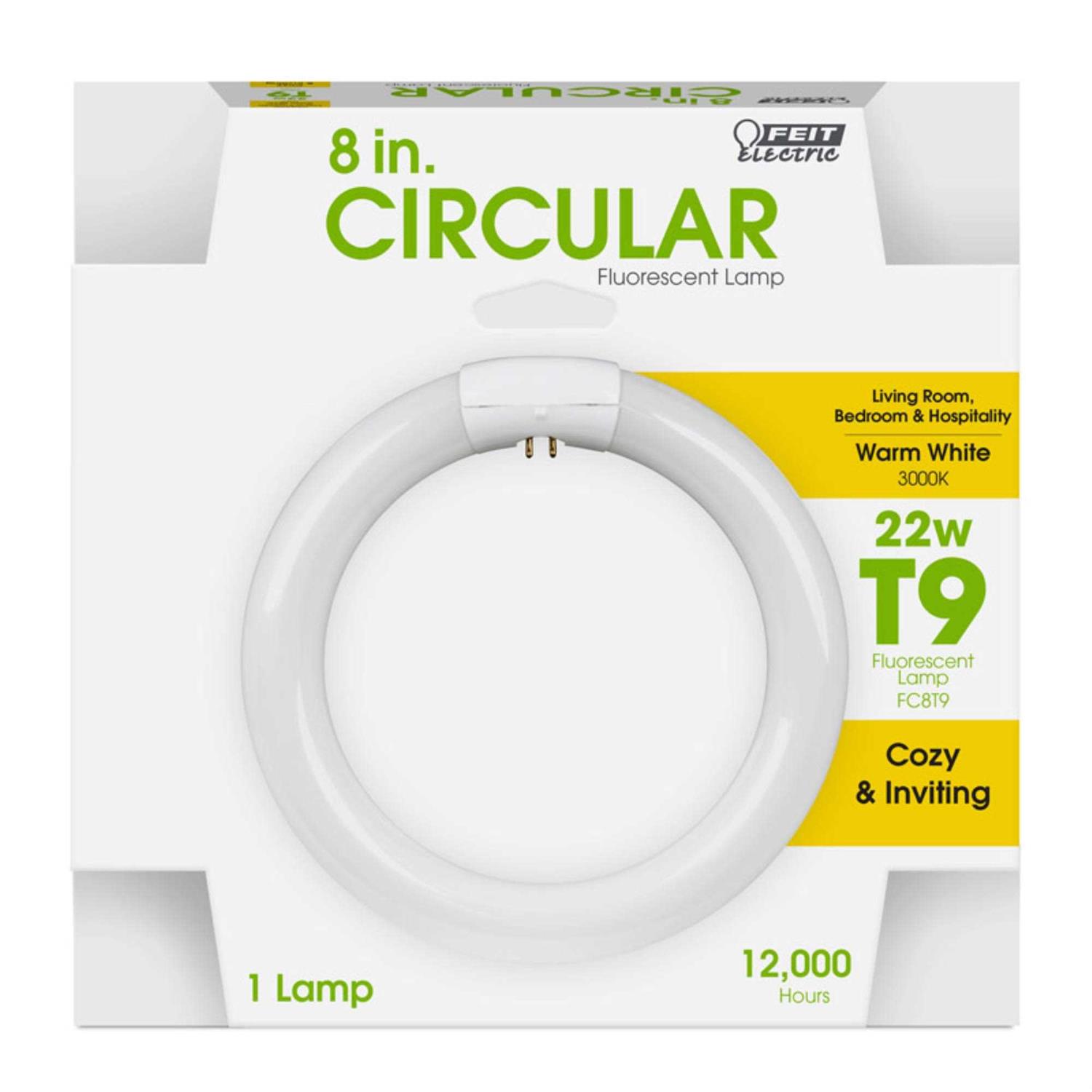 Feit Electric FC8T9/WW Fluorescent Circular Bulb 22 W - Image 4