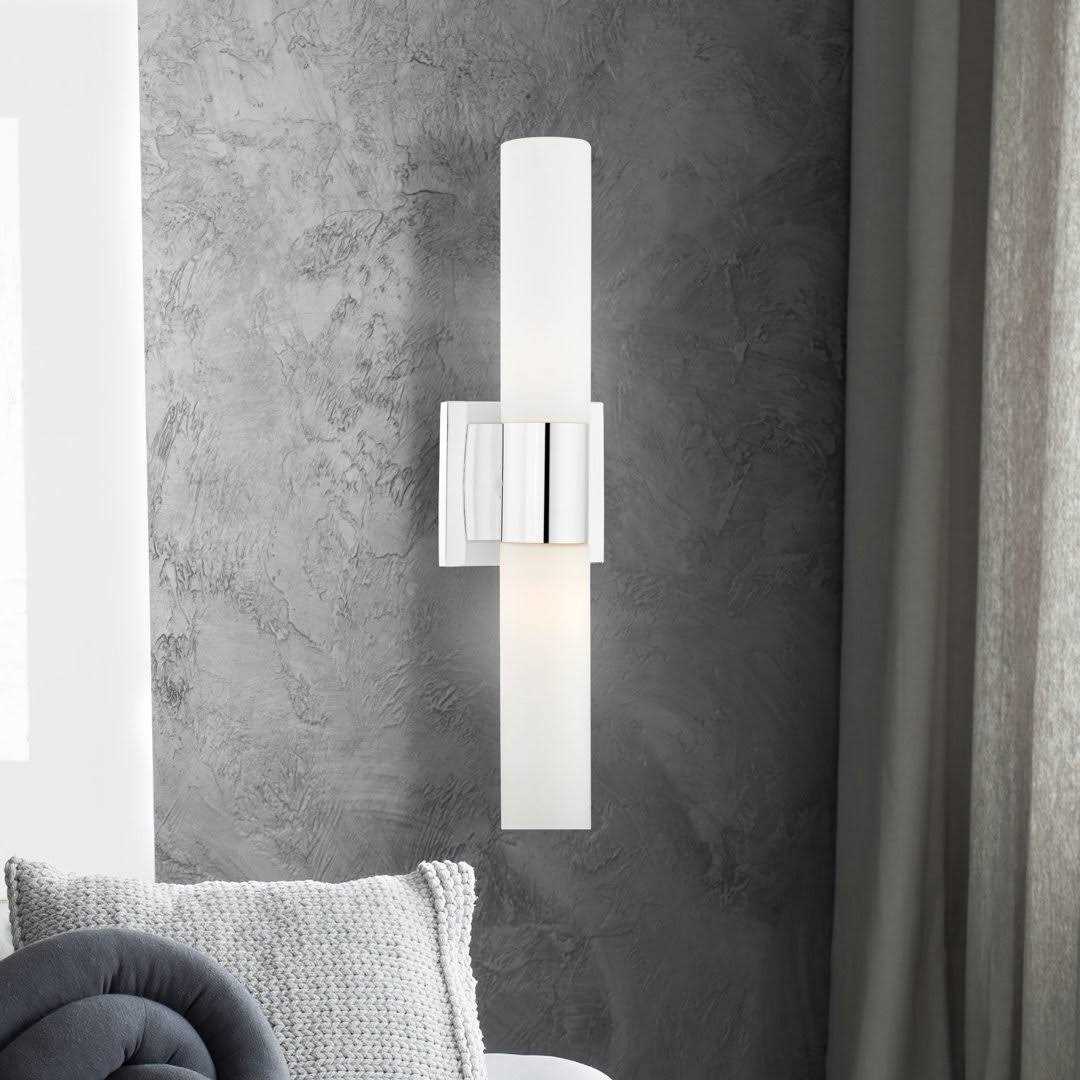 Kneeland 2-Light Dimmable Bath Bar Zipcode Design Finish - Image 5