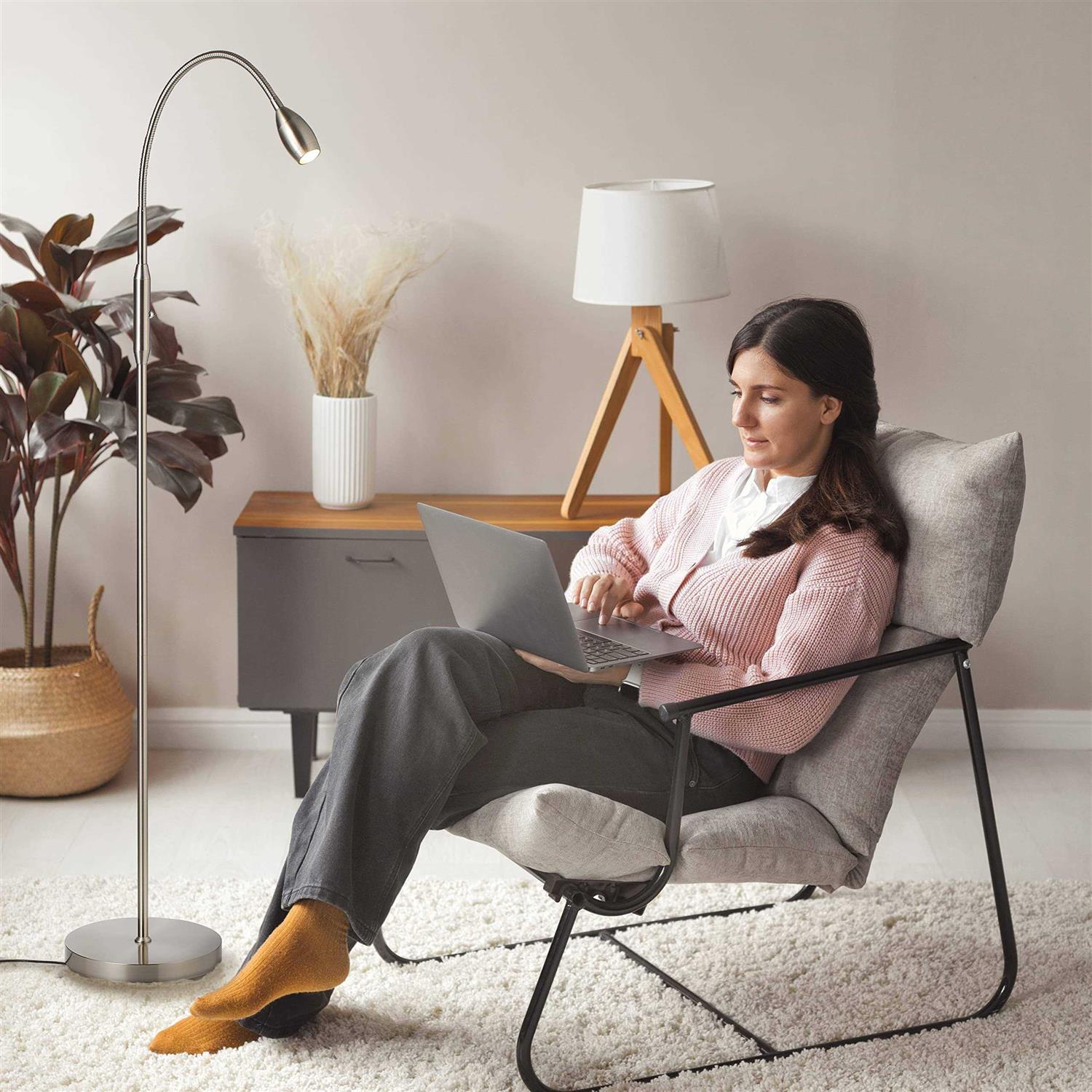 O'Bright Ray – Adjustable LED Beam Floor Lamp, Dimmable and Zoomable Spotlight - Image 3