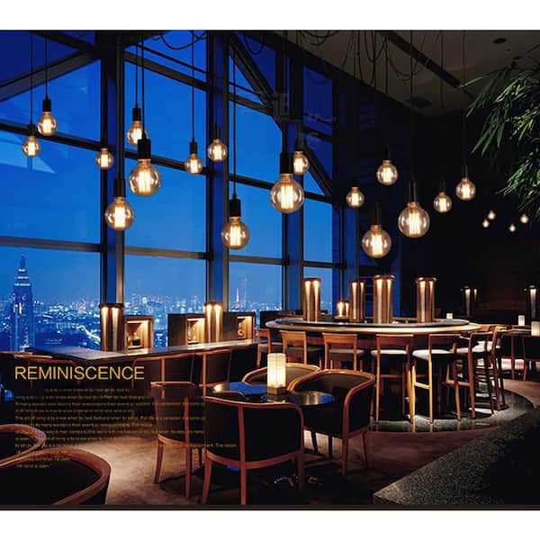 Bella Depot Modern Industrial Edison Lighting Adjustable Spider Light Cluster Chandelier - Image 5