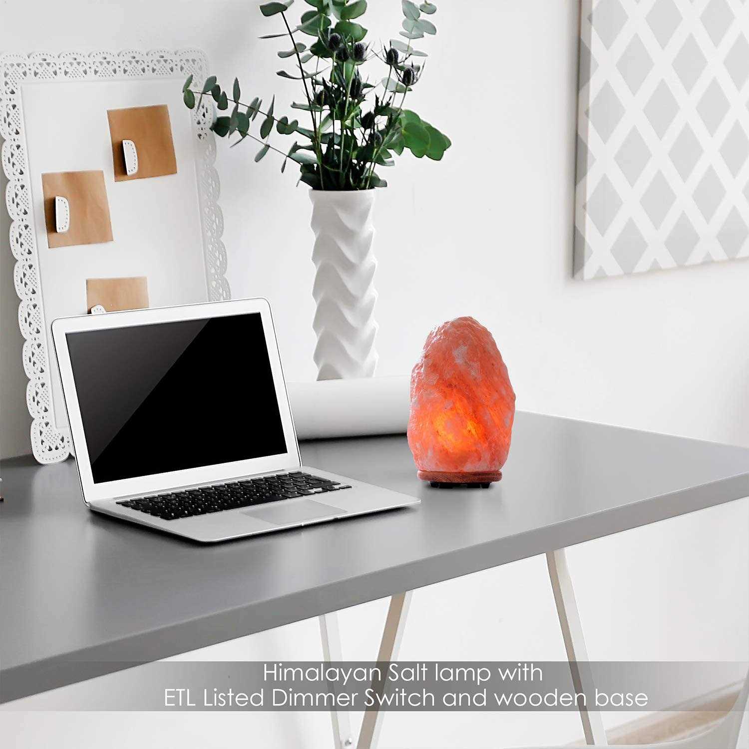 Himalayan Glow 1004 Hand Carved Natural Himalayan Salt Lamp - Image 3