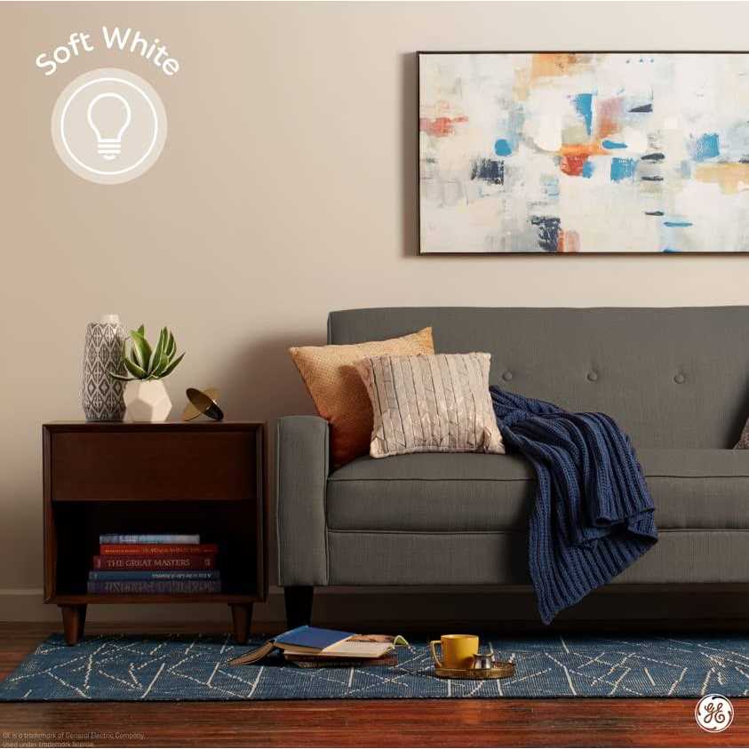 GE Light Bulb, LED, Outdoor, Soft White, 10.5 Watts - Image 4