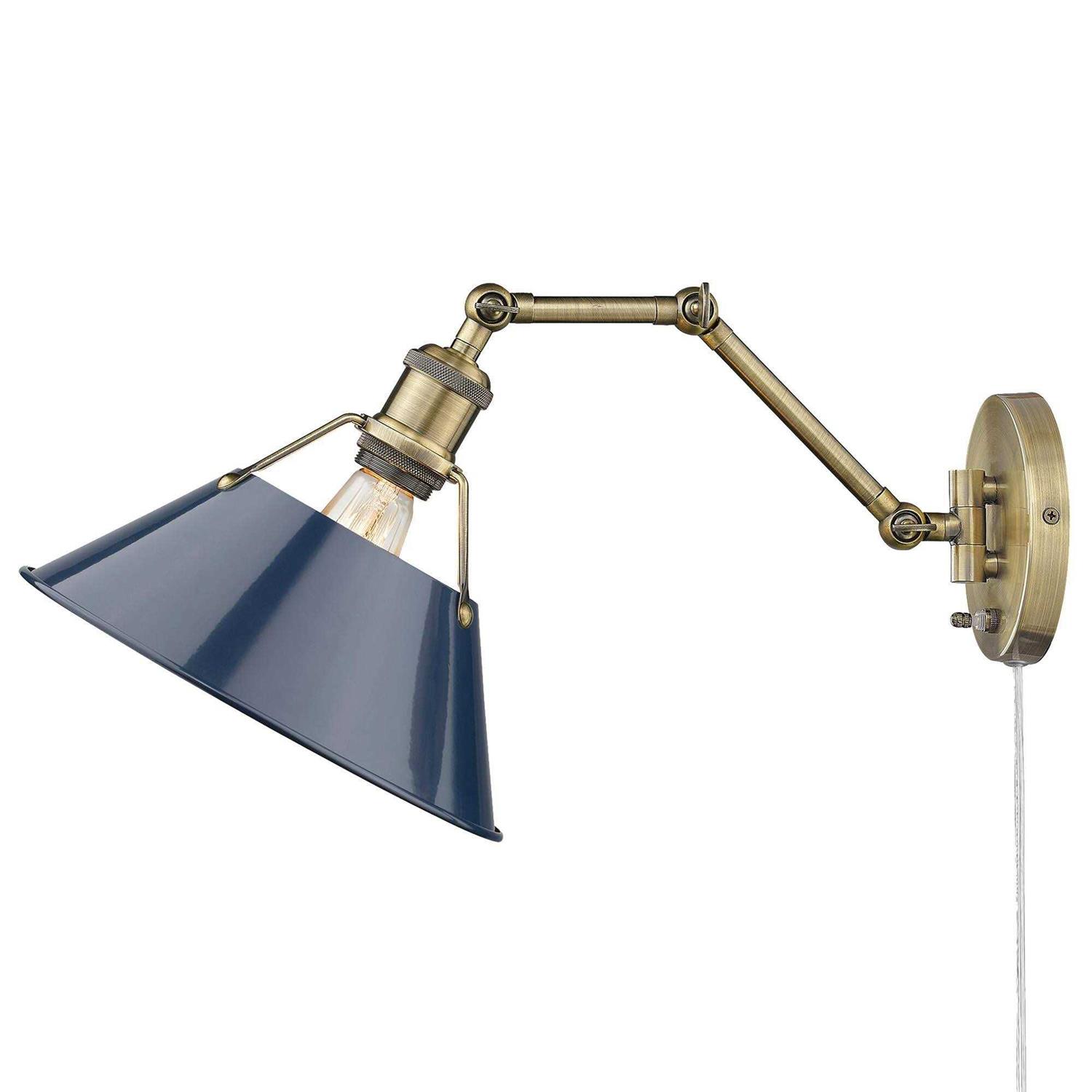 Golden Lighting Orwell 1 Light Wall Sconce 3306 - Image 3