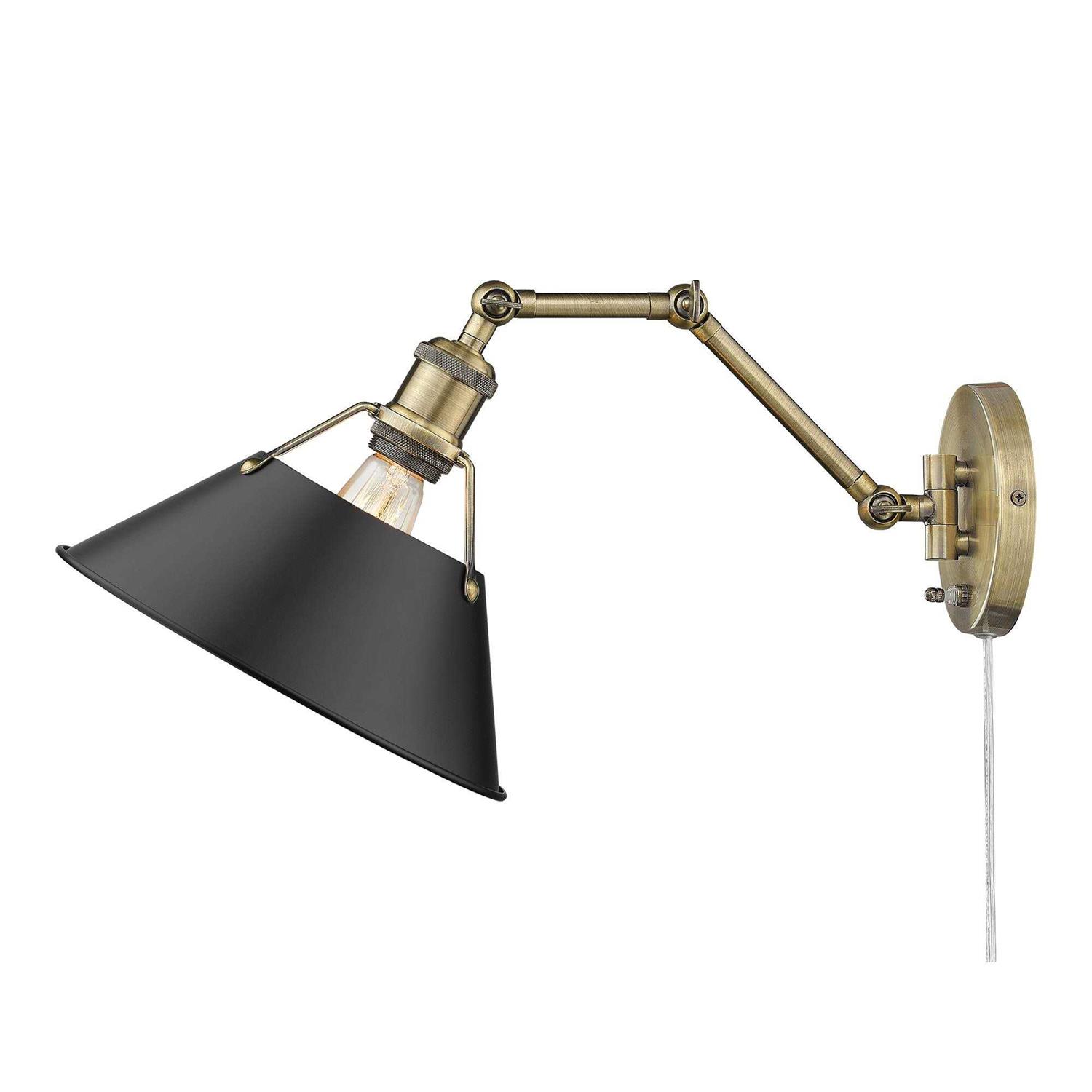 Golden Lighting Orwell 1 Light Wall Sconce 3306 - Image 2