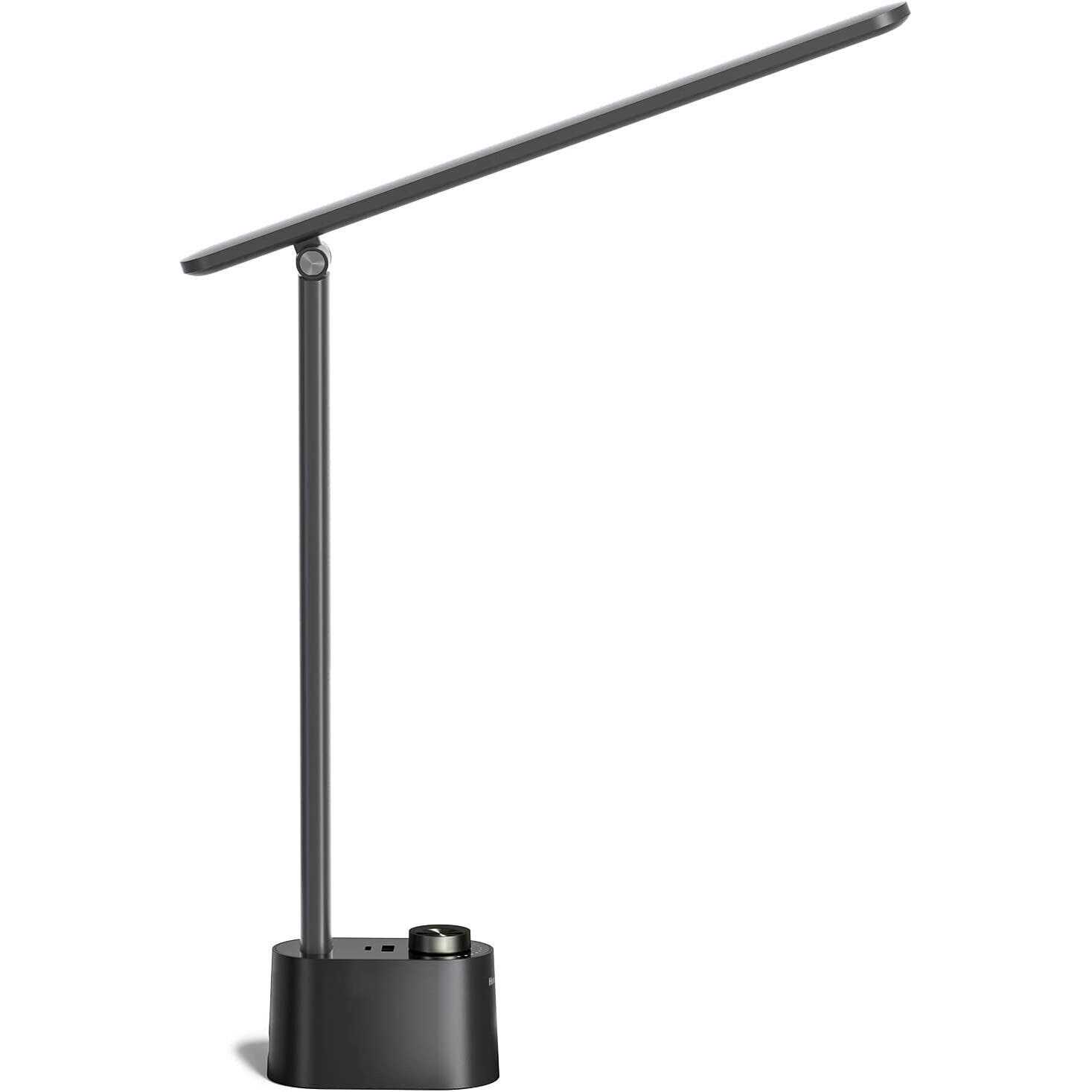 Honeywell Foldable Modern Table Lamp with USB A+C Charging Port