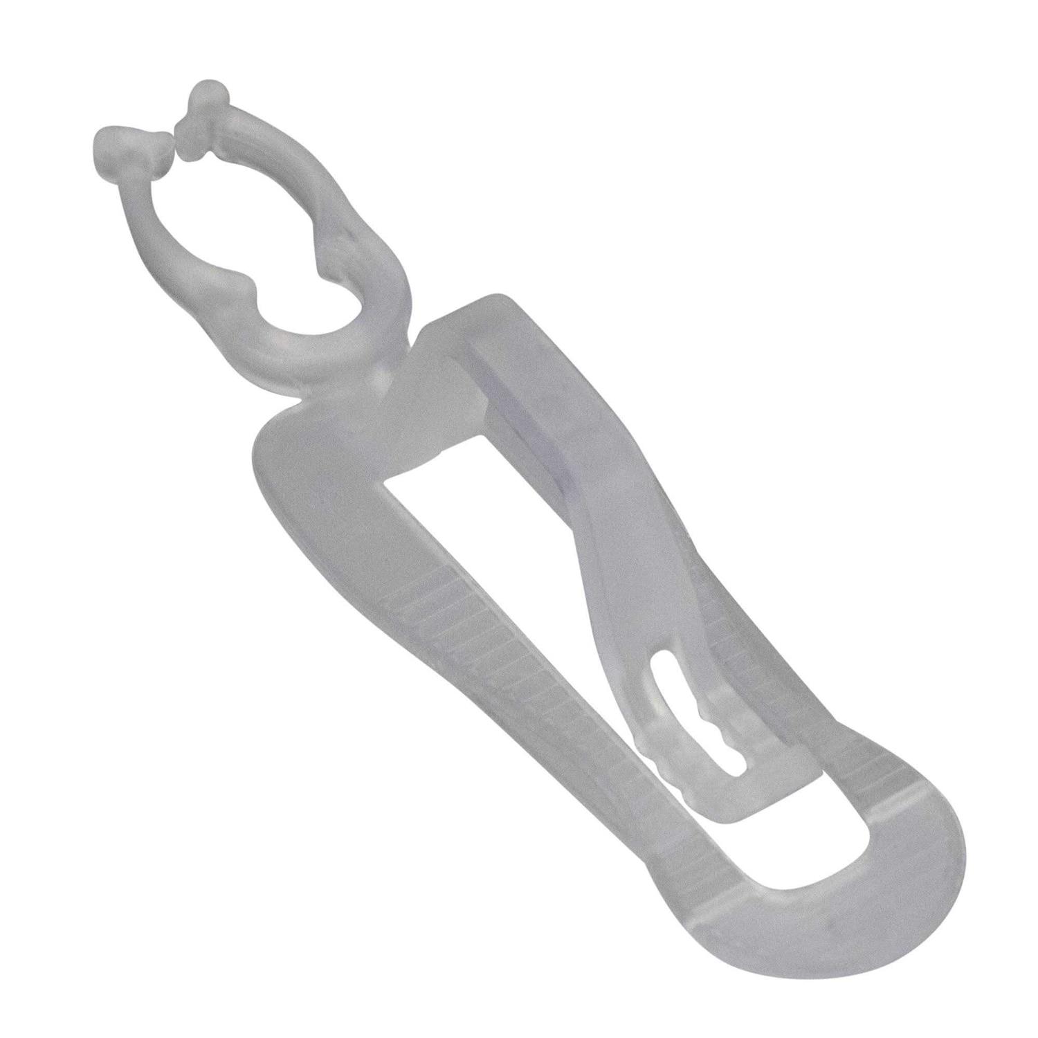 Northlight Clear Gutter and Shingle Christmas Light Clips