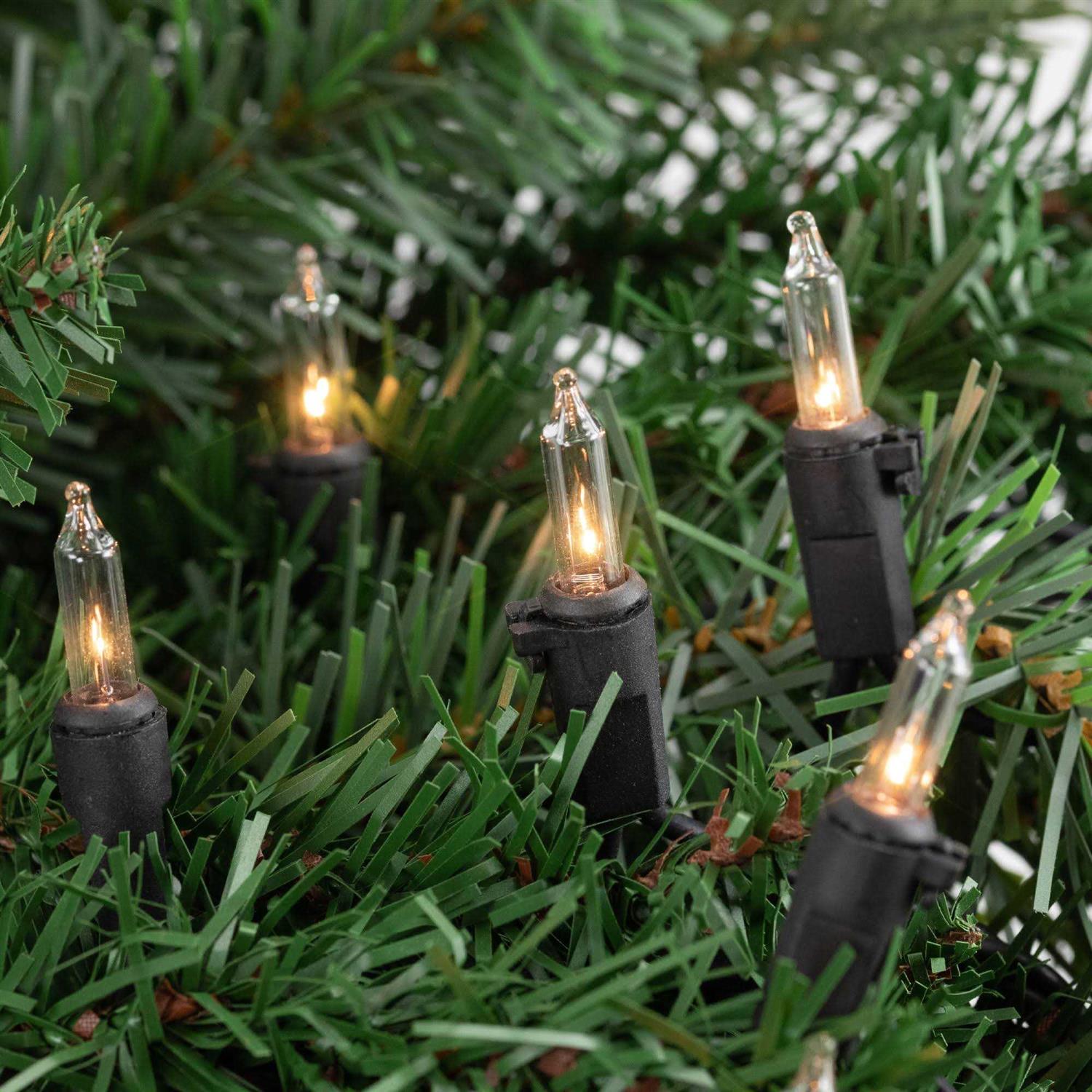 Northlight 100-Count Clear Mini Christmas String Light Set - Image 3