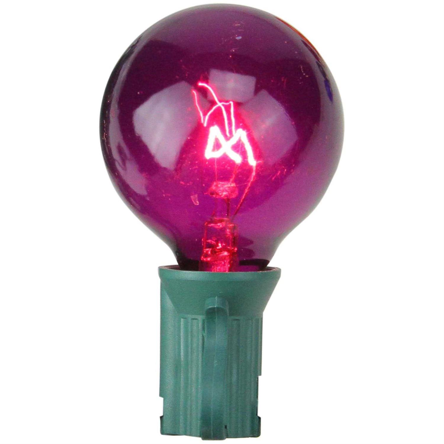 Northlight Pack G40 Globe Christmas Replacement Light Bulbs - Image 4