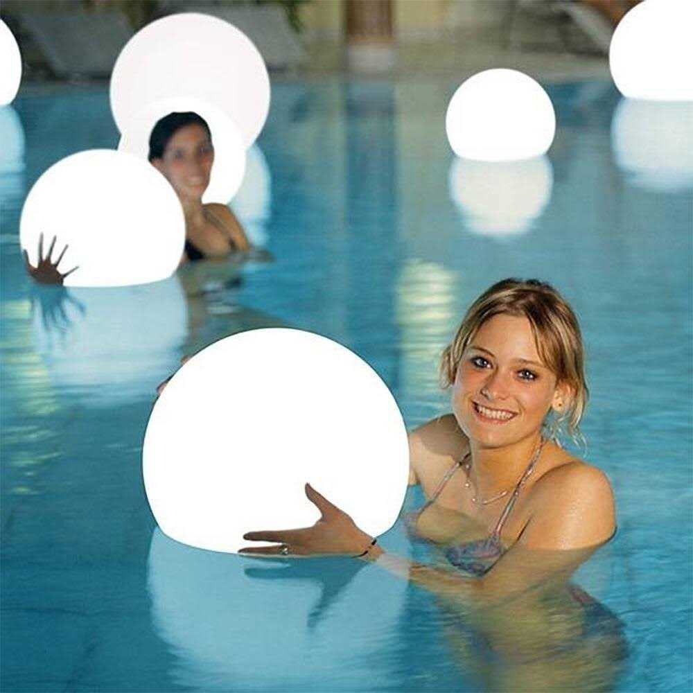 Modern Home Deluxe Floating LED Glowing Sphere w/Infrared Remote Control - Image 3