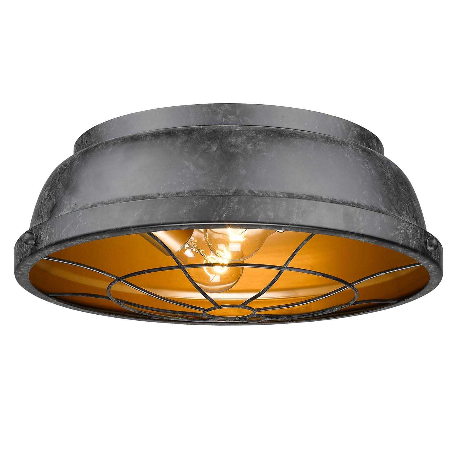 Golden Lighting Bartlett Flush Mount 7312-FM - Image 3