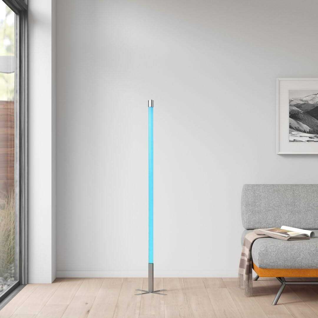 Leiter 53 Column Floor Lamp Viv + Rae Finish