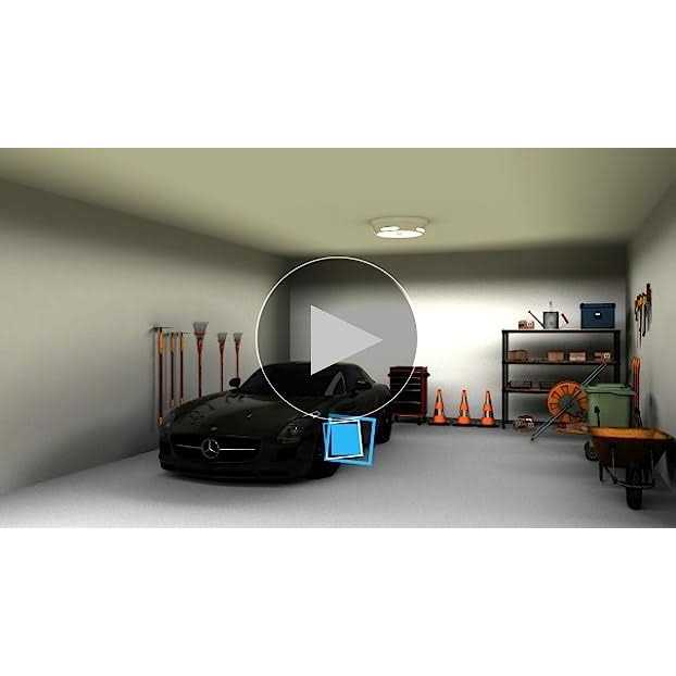 Bell+howell Bionic Ceiling Light Compact Size Wireless Motion Sensor Modern Battery Powered Ceiling Light - Image 3