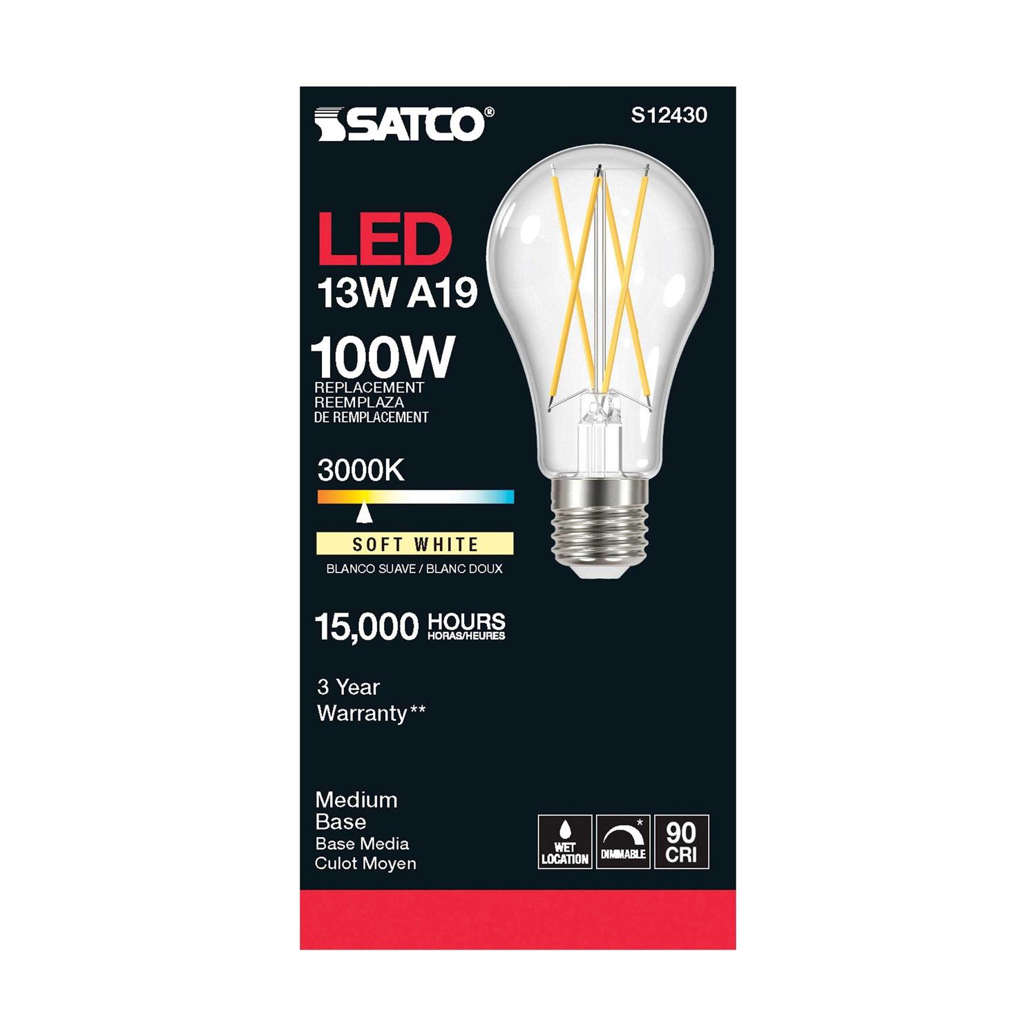 Satco A19 LED Bulb - Image 3